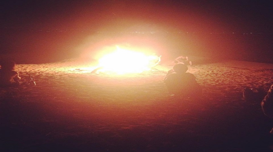 写真：井戸のポンプ